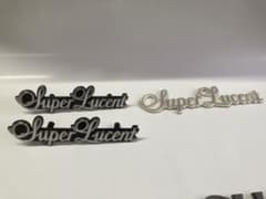 GX71 マーク2 クレスタ Super Lucent エンブレム 3個 - メルカリ
