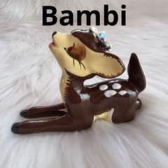 Bambi アンティーク陶器置物 - メルカリ