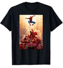 MARVEL 스파이더맨 브랜드 뉴데이 블랙 L 오모리 모토 귀착용 유사품