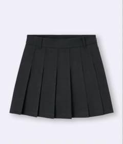 GU プリーツスコート プリーツスカート　ブラックのサムネイル