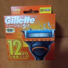 Gillette フュージョン5+1 電動 替刃 12個入 大容量 - 3