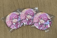 AMPTAKxCOLORS けちゃくん 缶バッジ 3個セットのサムネイル