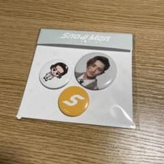 Hikaru Iwamoto Can Badge Set SEOUL ver. Snow Man Pop-up