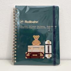 【8日限定値下★未開封・新品】ロルバーン ベリーブル L 6冊セット クマ ロルバーン ポケット付きメモ ペリープル L ダークグリーン A くま単体