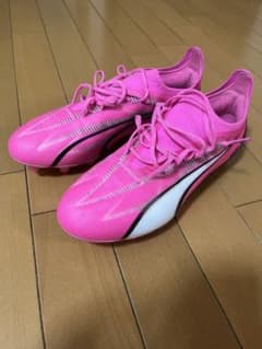 Puma サッカーシューズ ピンク ウルトラ 25.5cm - メルカリ