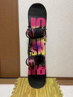 ゆき様専用JOY RIDEキッズスノーボードビンディングセット110センチのサムネイル