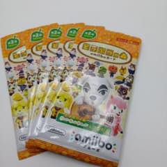 どうぶつの森 amiiboカード 第2弾 5パックセットのサムネイル