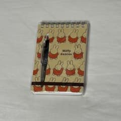 ミッフィー Miffy dances リングメモ(ペン付き) ミッフィー展のサムネイル