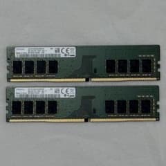 Samsung PC4-19200 4GB メモリー 2枚セット デスクトップ - メルカリ