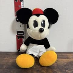 希少】【レア】ミニーマウス ぬいぐるみ ディズニーランド 昭和レトロ
