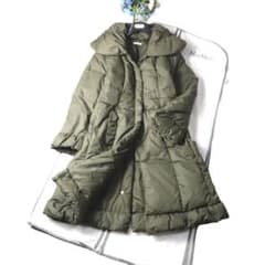 最高級】Maxmara max&co. ふんわり♪フリルロングダウンコート - メルカリ