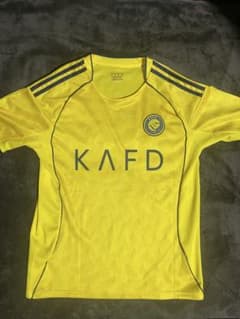 Al Nassr Ronaldo 7 ユニフォーム イエロー Sサイズのサムネイル
