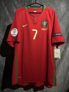 【正規品・タグ付】ロナウド ＃７ポルトガル０８／０９ ユニフォーム（H） 正規品・タグ付】ロナウド ＃7ポルトガル08／09 ユニフォーム（H
