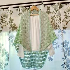 手編み　三角ショール⑤⑥　ストール　バレエ　マフラー　ひざ掛け　ハンドメイド 4b6e5cd6e54fe64e594f5649656669