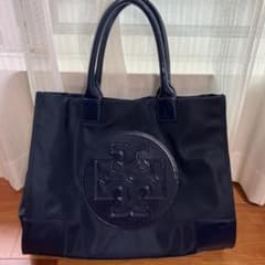 TORY BURCH トートバッグ ネイビーのサムネイル