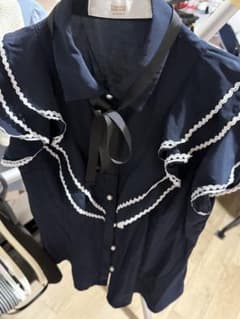 tocco closet レースフリル 半袖ブラウスのサムネイル