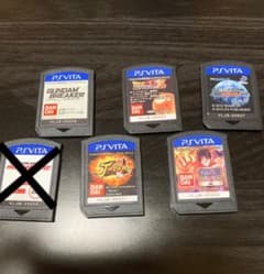 PSVitaカセット 多少値下げ可 コメントお願いします。のサムネイル
