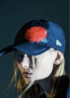23ss ヨウジヤマモト ニューエラ ダリア  黒のサムネイル