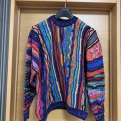 coogi クージー　3D ニット　セーター　日本サイズMのサムネイル