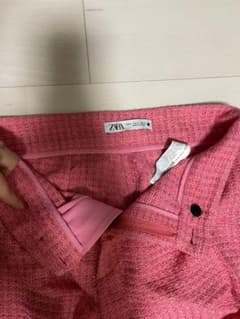 ZARA ピンク　カラーパンツのサムネイル