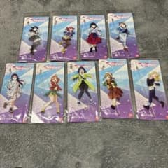 러브라이브! 선샤인!! Aqours 캐릭터 촬영 스틱 전 9종 미개봉