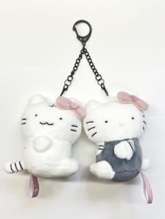 공*o님 화이트 타이거와 블랙 타이거×산리오 미니 마스코트 세트 하