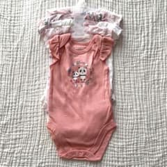 半袖 ロンパース 3-6months 60 5枚セットのサムネイル