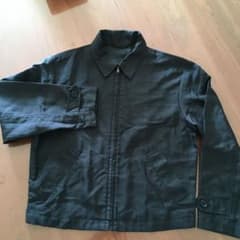 中古 Paul Smith ポールスミス ブルゾン M ナイロン ブラック無地のサムネイル