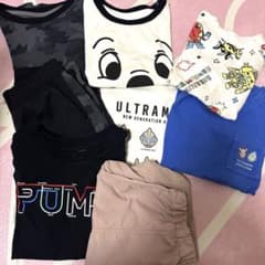 110〜120キッズTシャツパンツ8枚セットのサムネイル