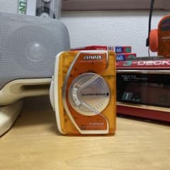 ［整備済完動品］aiwa HS-PS002 カセットプレーヤー 電池蓋欠品のサムネイル