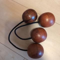 【chabo.handmade様専用】紫檀製アサラトパチカ 二個セット 天然木のサムネイル
