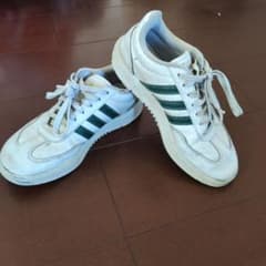 adidas スニーカー ホワイト グリーンのサムネイル