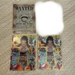 モンキー・D・ルフィ SEC OP05-119 手配書×1 ルフィ×2のサムネイル