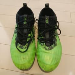 PUMA ONEグリーン カモフラージュ スパイクシューズ中敷なしのサムネイル