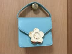 MARY QUANT マリークワント ポーチ ミニバッグ ミントグリーンのサムネイル