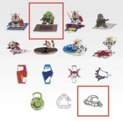 제일 복권 기동전사 건담 UCS/F상·아크릴 컬렉션:자쿠의 총 2개 세트