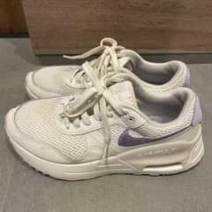 NIKE AIR MAX スニーカー ホワイト パープルのサムネイル