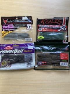 ノリーズ　ジャッカル　レアリス　バークレー　ワームセットのサムネイル