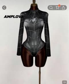 SHEIN 문화제 할로윈 바디수트 코스프레 스파이더맨
