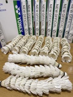 中古 YONEX ニューオフィシャル 120球F-80 バドミントンシャトル