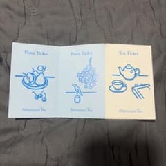 Afternoon Tea チケット 3枚セットのサムネイル