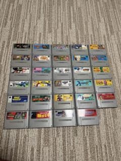 スーパーファミコン ソフト まとめ 29本のサムネイル