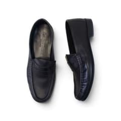 イタリア製 Artigiani Toscani コインローファー 41 黒 本革