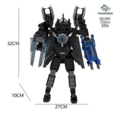 即日発送752P約32cmアップグレードタイタンカメラマン新品　レゴ互換　未組立