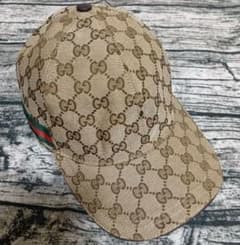 GUCCI GG キャンバス ベースボールキャップ ベージュ Lサイズ - メルカリ