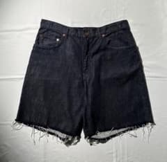 美品】 kolor 23SS カットオフデニムショーツ インディゴ 1 日本製 