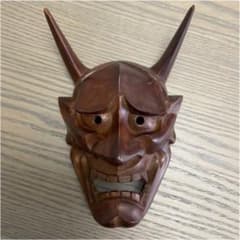＊お値下げ＊般若＊彫刻＊お面＊年代物＊亮芳＊のサムネイル