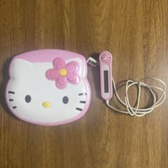 【日本限定】ハローキティ レトロ CDプレイヤー 電池式 リモコン付 ジャンク