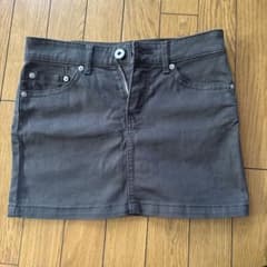 【美品】Ray BEAMS レイビームス ミニスカート カーキのサムネイル