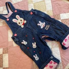MIKIHOUSE デニムロンパースのサムネイル